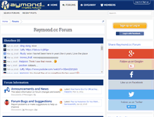 Tablet Screenshot of forum.raymond.cc